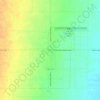Carte topographique Dell City, altitude, relief