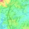 Carte topographique Capel, altitude, relief