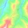 Carte topographique Chicaloma, altitude, relief