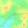 Carte topographique Koudougou, altitude, relief
