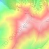 Carte topographique ზესხო, altitude, relief
