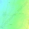 Carte topographique Meerpur, altitude, relief