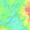 Carte topographique Etal, altitude, relief