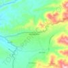 Carte topographique Medziphema, altitude, relief