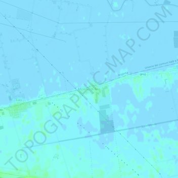 Carte topographique Molino di Filo, altitude, relief