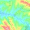Carte topographique Nadrupe, altitude, relief