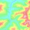 Carte topographique Selva I, altitude, relief