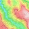 Carte topographique Claveyres, altitude, relief