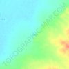 Carte topographique Lakot, altitude, relief
