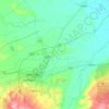 Carte topographique ตลาด, altitude, relief