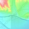 Carte topographique Whitewater, altitude, relief