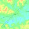 Carte topographique Green Gables, altitude, relief