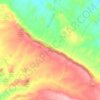 Carte topographique Vicfred, altitude, relief