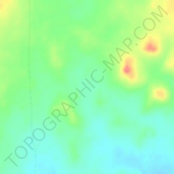 Carte topographique Bendleby, altitude, relief