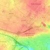 Carte topographique Ardenne, altitude, relief