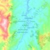 Carte topographique Ambositra, altitude, relief