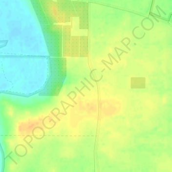 Carte topographique Happy Valley, altitude, relief