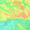 Carte topographique Les Quinconces, altitude, relief