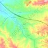 Carte topographique Pomar, altitude, relief