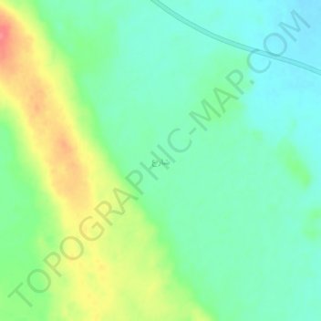 Carte topographique Shari`, altitude, relief