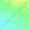 Carte topographique Culiat, altitude, relief