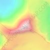 Carte topographique Indrasan, altitude, relief