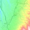 Carte topographique Yaruquí, altitude, relief
