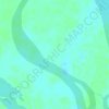 Carte topographique Isla Providencia, altitude, relief