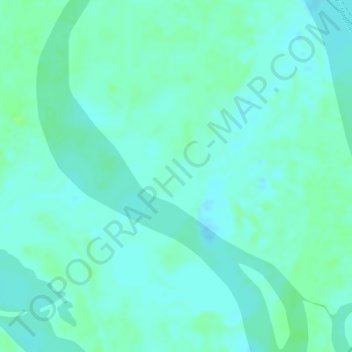 Carte topographique Isla Providencia, altitude, relief