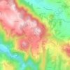 Carte topographique Chaspinhac, altitude, relief