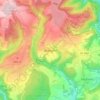 Carte topographique Walsdorf, altitude, relief