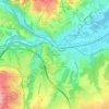 Carte topographique Casse Froide, altitude, relief