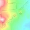 Carte topographique Toms Hill, altitude, relief