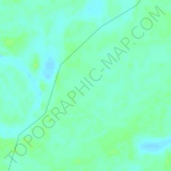 Carte topographique Hato Caño Amarillo, altitude, relief