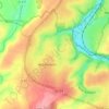 Carte topographique La Cauvinière, altitude, relief
