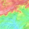 Carte topographique Zittig, altitude, relief