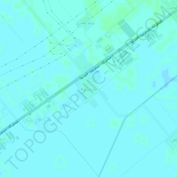 Carte topographique Bedianwala, altitude, relief