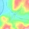 Carte topographique Bennettsville, altitude, relief