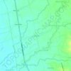 Carte topographique Cambio, altitude, relief