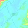 Carte topographique Anaborano-Ifasy, altitude, relief