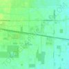 Carte topographique Olive, altitude, relief