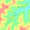 Carte topographique Mato-Dentro, altitude, relief