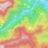 Carte topographique Motrone, altitude, relief