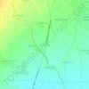Carte topographique Mambog, altitude, relief