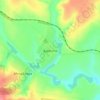 Carte topographique Дзвеняче, altitude, relief