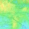 Carte topographique Lignerole, altitude, relief