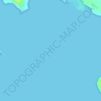 Carte topographique Franklin Harbour, altitude, relief