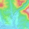 Carte topographique Zomeais, altitude, relief
