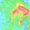 Carte topographique Ca' Nova, altitude, relief