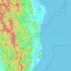 Carte topographique หินเหล็กไฟ, altitude, relief